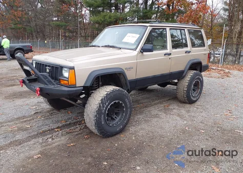 1994 Jeep Cherokee Sport из США, поврежденный, VIN 1J4FJ68S5RL215444